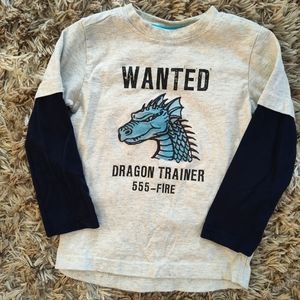 Gymboree Dragon Layered Longsleeve